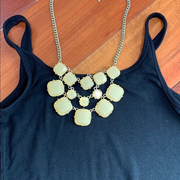 Gold Statement Necklace - Picture 2 of 7
